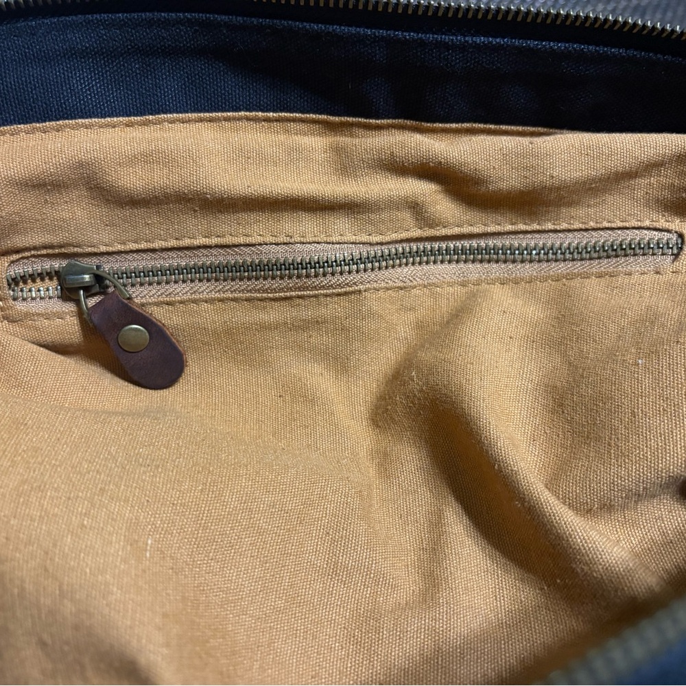 S.C.COTTON Custom Crossbody Men's Cotton Canvas Messenger Hiking Travel Bag - Picture 7 of 7